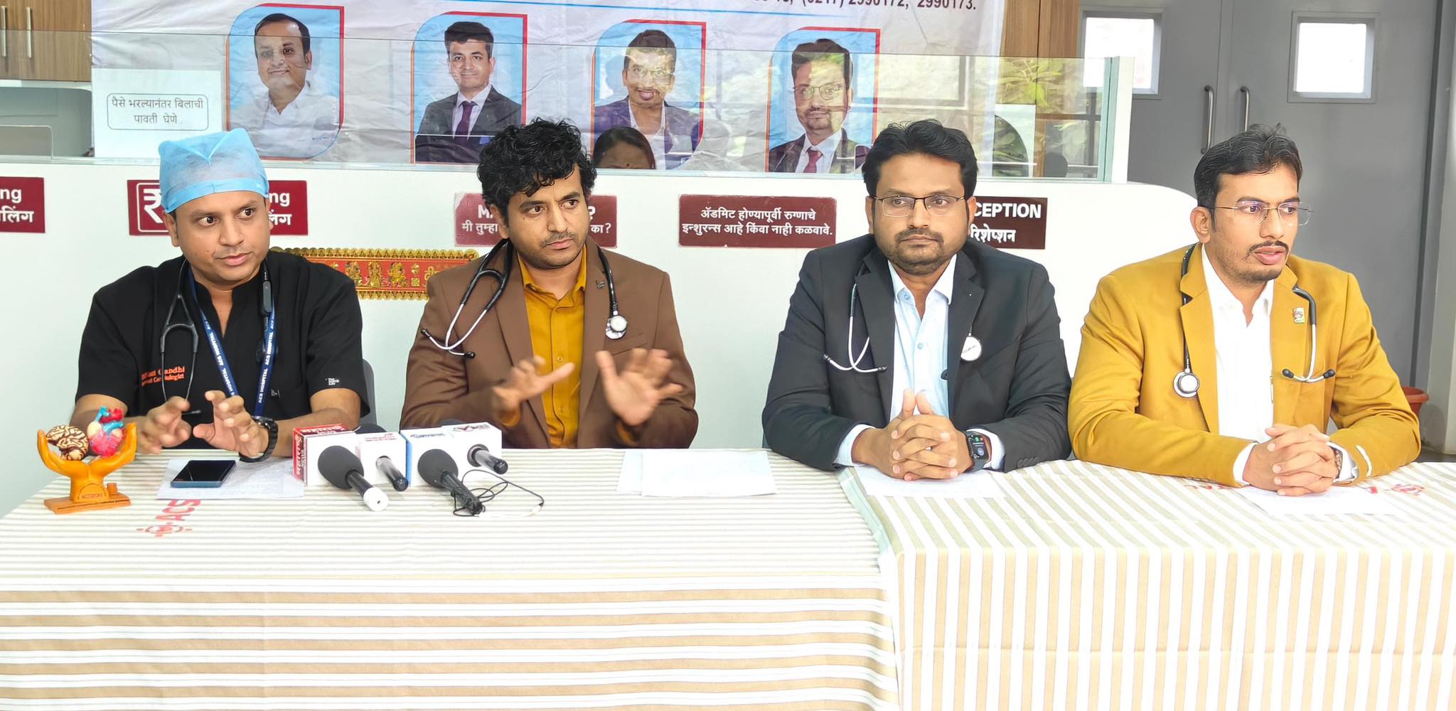 अवघ्या ९ महिन्यांच्या बाळाच्या आणि ९१ वर्षांच्या ज्येष्ठ नागरिकावर एसीएस हॉस्पिटलमध्ये झाली अतिजिटल टॅव्ही शस्त्रक्रिया