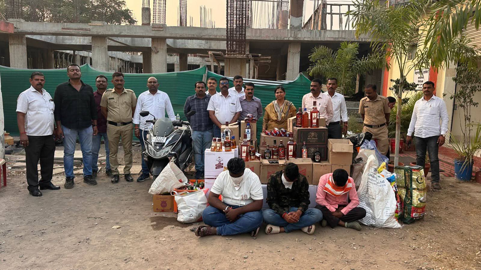 सोलापूर जिल्ह्यात अवैध मद्यविक्रीविरोधात  राज्य उत्पादन शुल्क विभागाची मोठी कारवाई