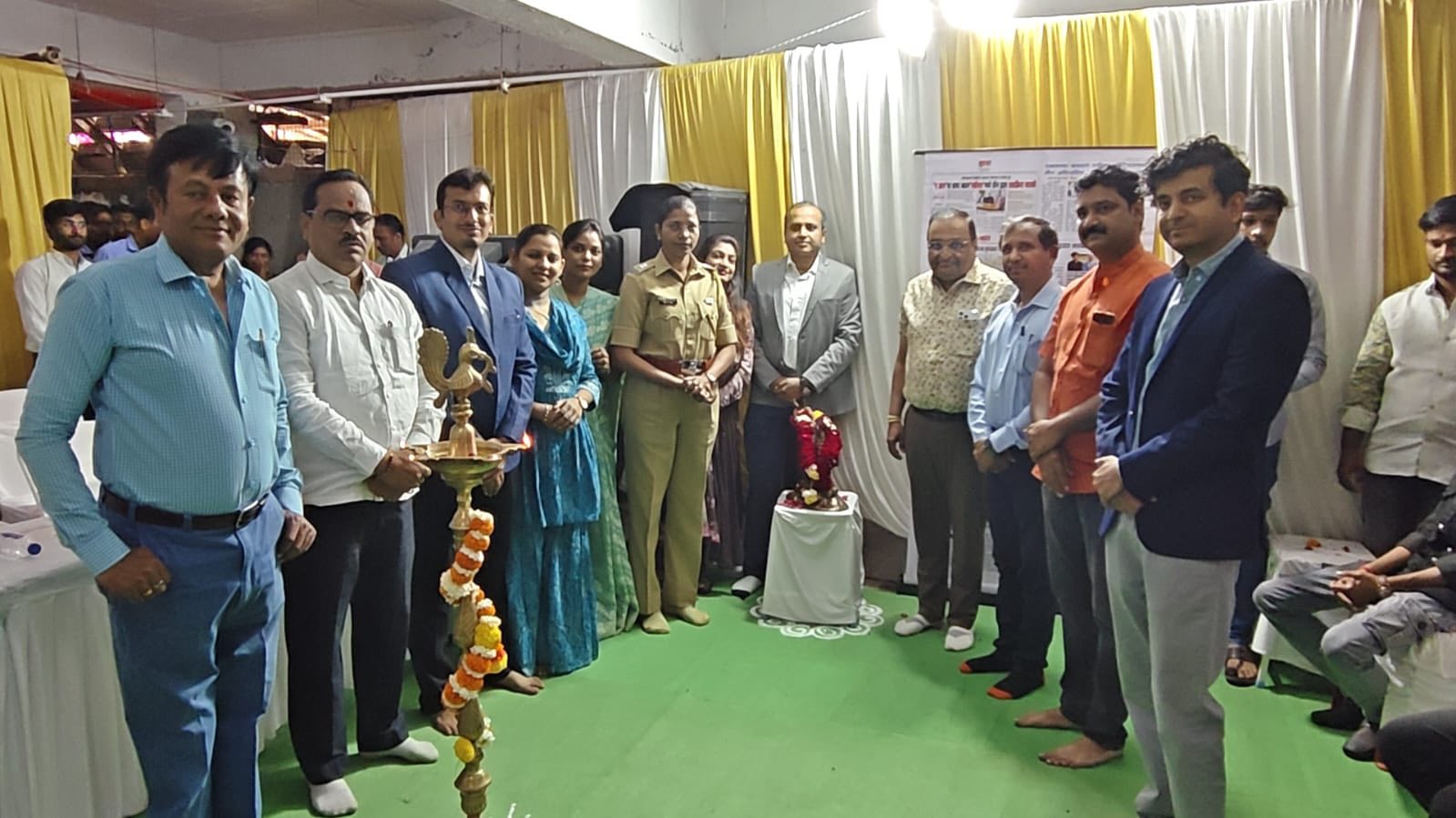 धकाधकीच्या जीवनात पत्रकारांनी आरोग्याची काळजी घ्यावी - डॉ.अश्विनी पाटील ; मराठी पत्रकार संघाच्या वतीने मोफत हृदयरोग तपासणी शिबिर संपन्न